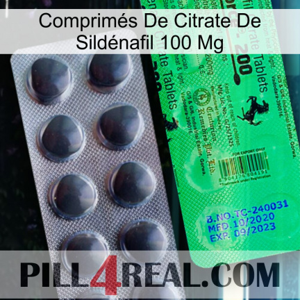 Comprimés De Citrate De Sildénafil 100 Mg new04